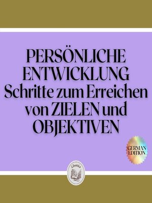 cover image of PERSÖNLICHE ENTWICKLUNG